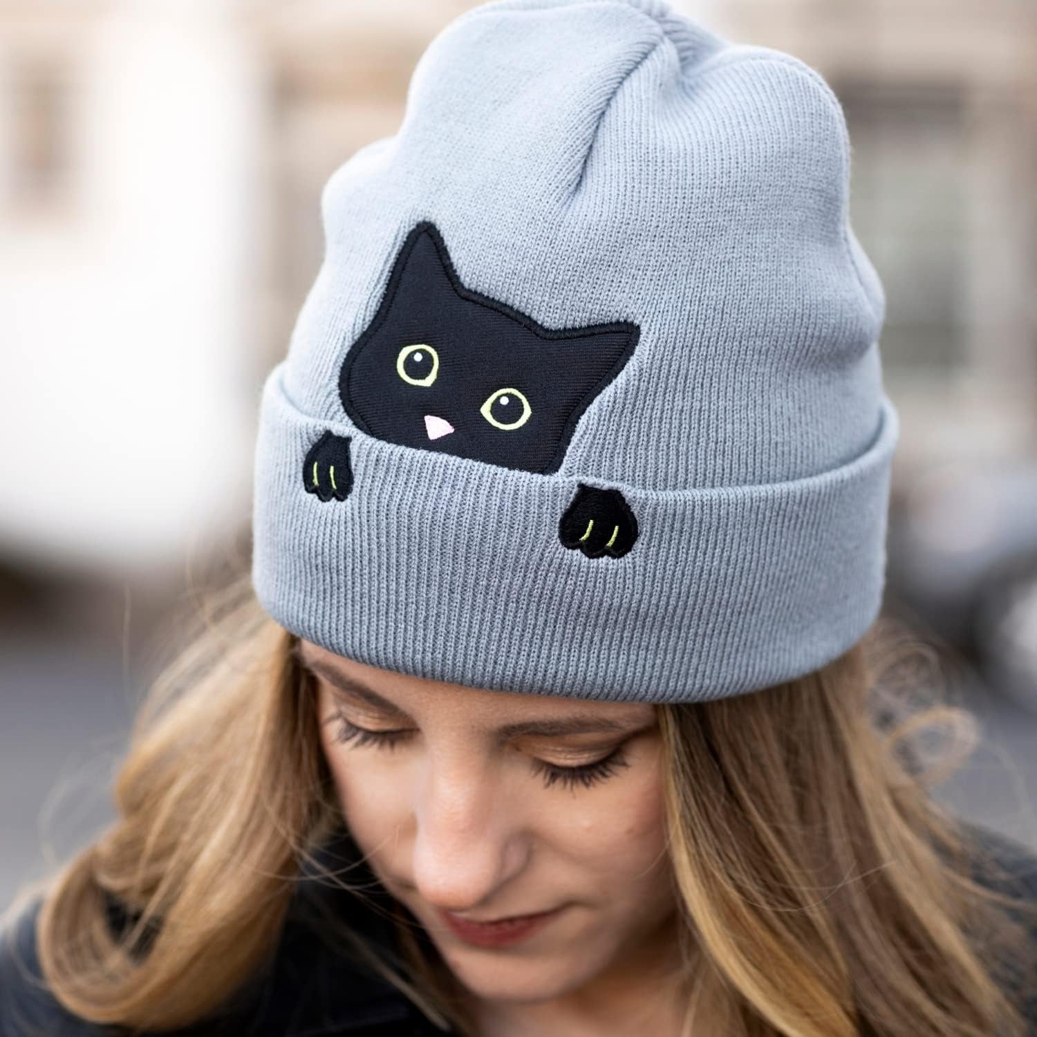 Sombreros Invierno De Gorro De Gato Para Mujeres Lindo Gorro Oreja De Gato Gorro