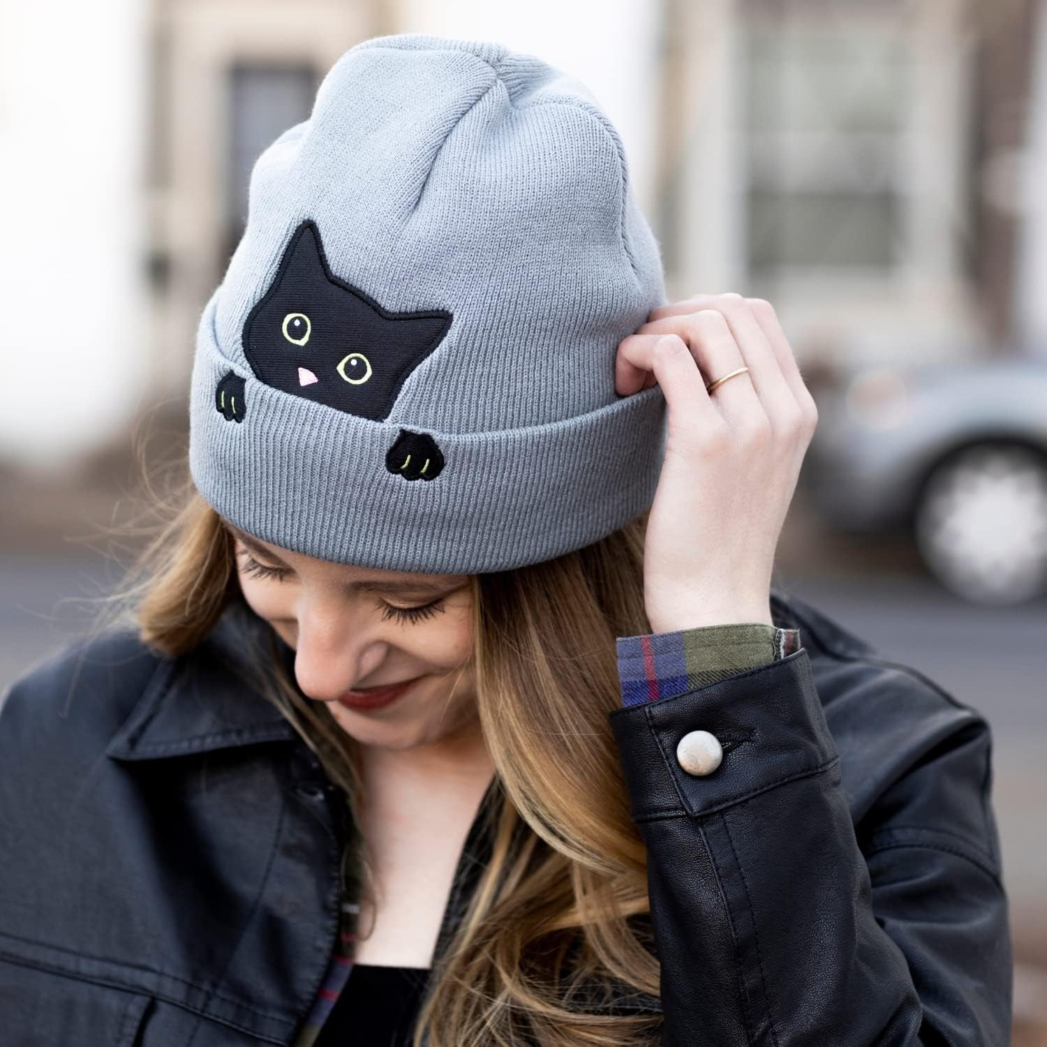 Sombreros Invierno De Gorro De Gato Para Mujeres Lindo Gorro Oreja De Gato Gorro